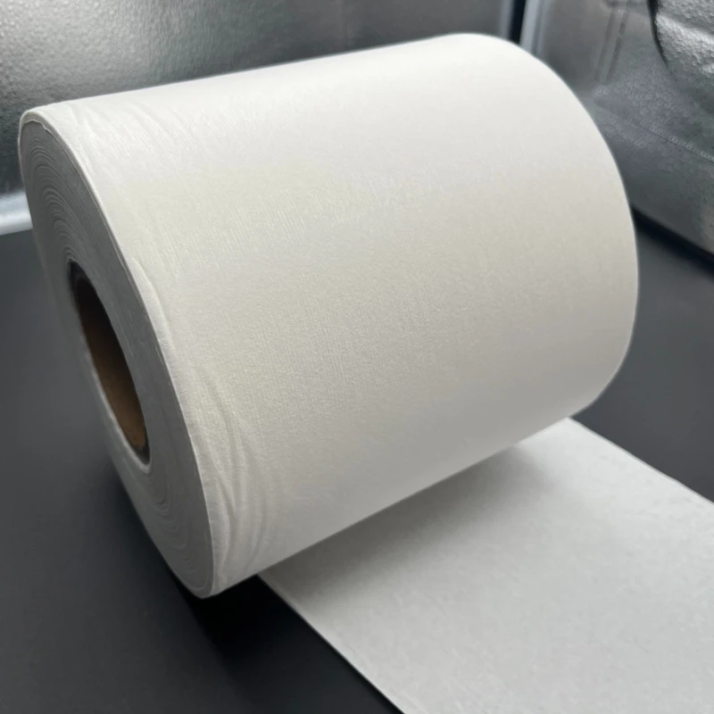 Spunlace Nonwoven Wood Pulp Lyocell Blend Rolls Spunlace Nonwoven Wood Pulp Lyocell Blend Rolls